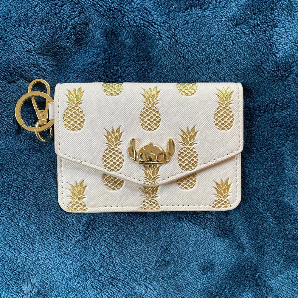 Loungefly Disney Lilo & Stitch Metallic Cardholde